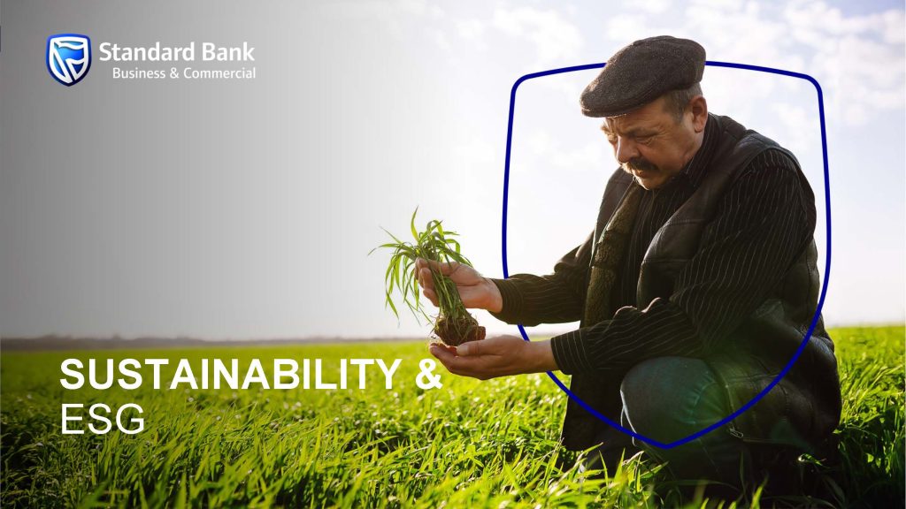 SUSTAINABILITY & ESG Webinar Slide