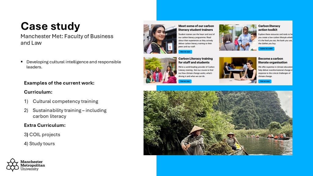 Developing cultural intelligence and responsible leaders Webinar slide
